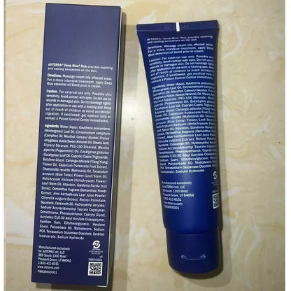 New Skin Care Soothing Balm uses a proprietary blend of essential oils to deeply moisturize skin and relieve fatigue