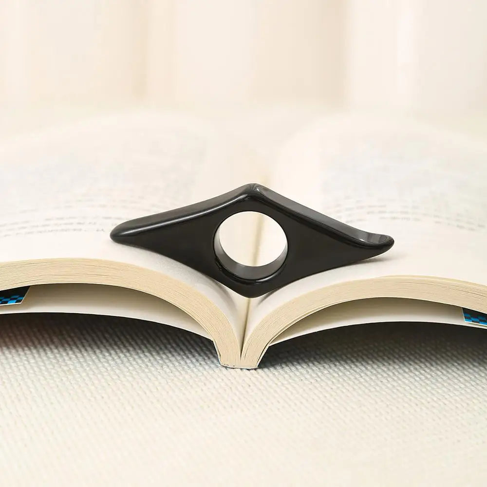 Thumb Book Support Book Page Holder School Supplies Expander Book Page Holder Reading Aid Book Spreader Bookmark Accessories