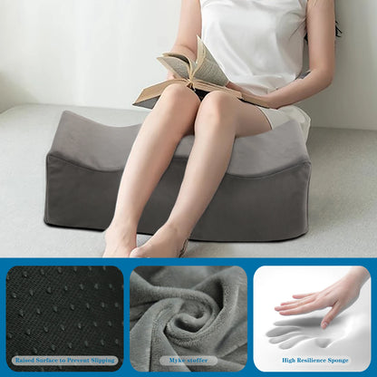 Pillow for Leg Ergonomic Leg Pillow Relax Relieve Down Leg Pressure Massage Pillow Memory Sponge Leg Support Pillow