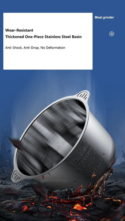 Houselin Food Processors, Meat Grinder & Food Chopper Electric Vegetable Chopper for Meat/fish/Vegetable/Baby Food