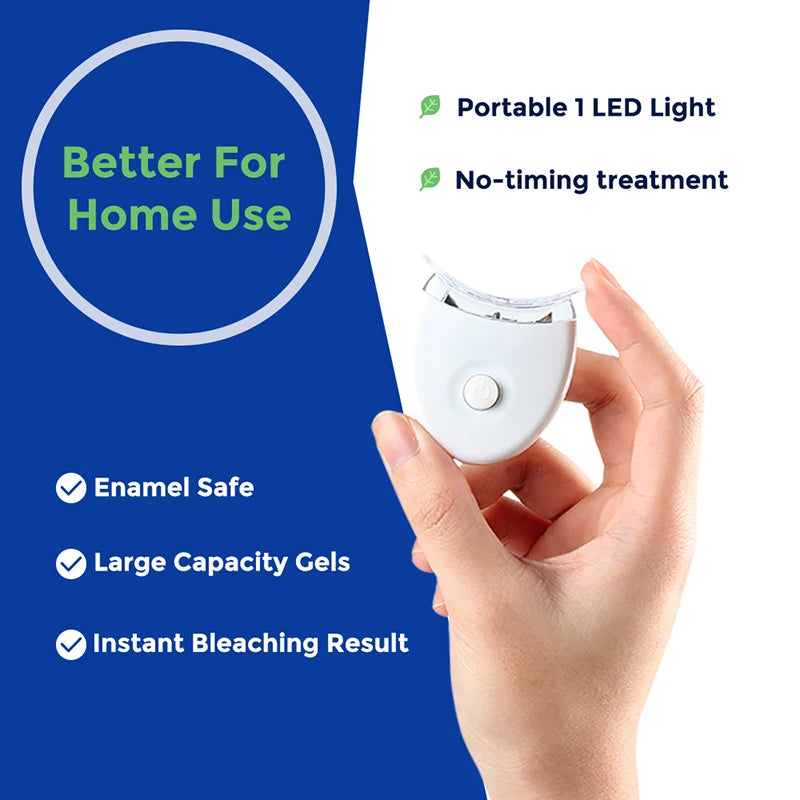 LED Teeth Whitening Light Whitening Blue Light UV Light Bleaching Laser Teeth Bleaching Whiten Lamp Personal Dentals Treatments