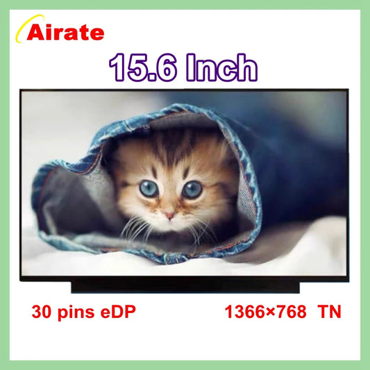 15.6" Inch NT156WHM-N30 N34 N35 NT156WHM-N40  NT156WHM-N44 N156BGA-EA3 EB3 15.6'' Laptop LCD Screen Panel 1366*768 EDP 30 Pins