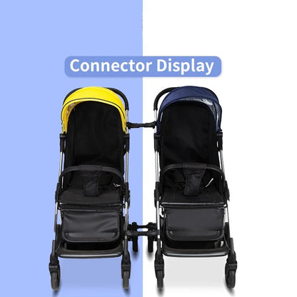 Twin Baby Stroller Connector Universal Joints Infant Cart Secure Straps Adjustable Linker Hook Safety Baby Stroller Accessories