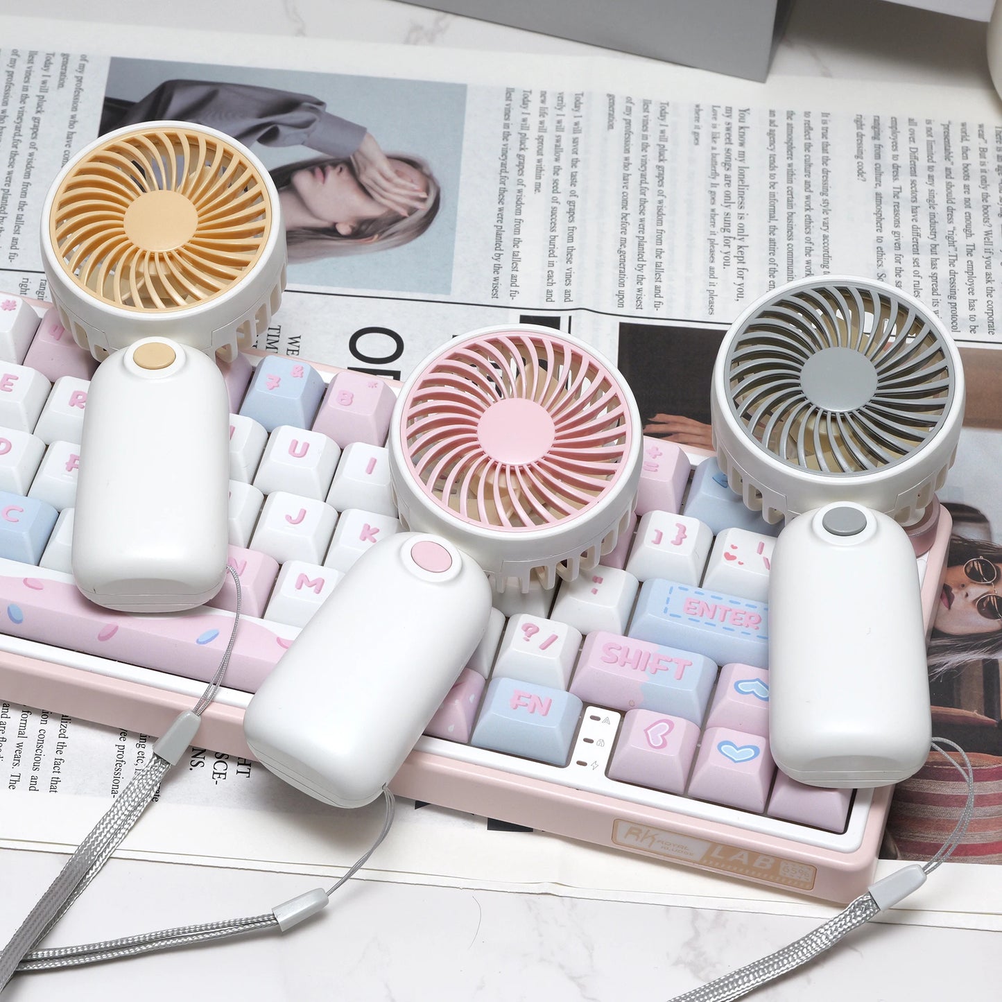 L617-Handy Handheld Fan - Small Size, Great for Travel, Commute and Daily Use