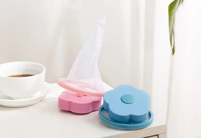 Lint Catcher Fur Laundry Hair Catcher Washing Machine Pet Hair Catcher Remover Filter Floating Lint Mesh Bag Filter Net Pouch