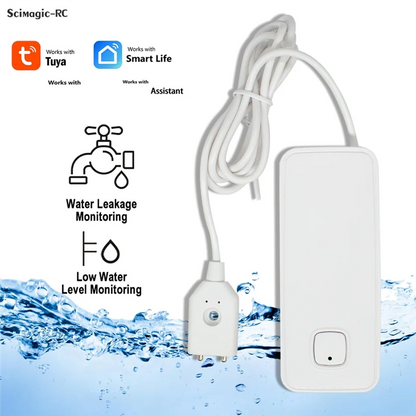 ABUO-Smart Switch Water Leakage Sensor Water Leakage Detection Alarm Detector Advanced Leak Detection