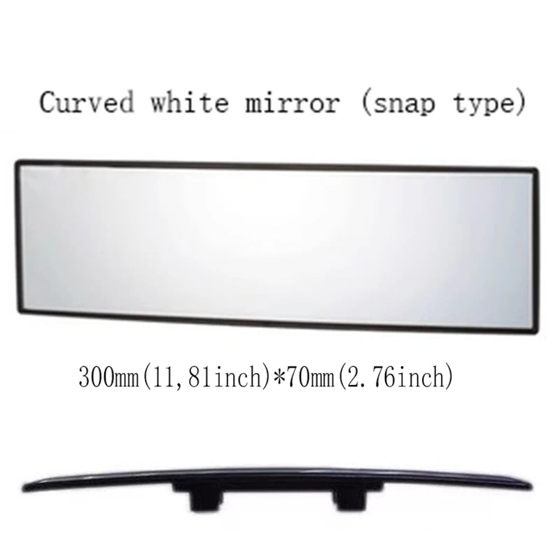 Universal Anti glare Wide Angle Convex Rearview Mirror Car Interior Rear View Baby Child Seat Watch Blue Sun Visor Goggle Safety