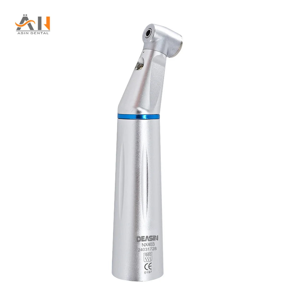 Dental LED Light inner 1:1 Ratio Contra Angle E-generatorLow Speed Handpiece Inner Water Spray E-Typle coupler