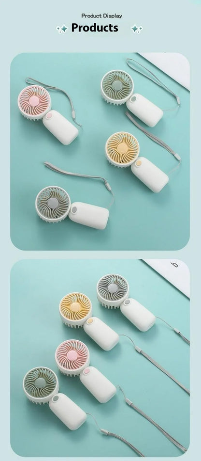 L617-Handy Handheld Fan - Small Size, Great for Travel, Commute and Daily Use