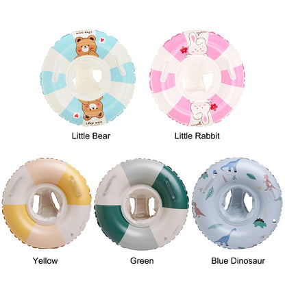 Children's Inflatable Swimming Floating Mat Inflatable Swimming Ring Pool Mat Air Mattresses Lifebelt Swimming Pool Accessories