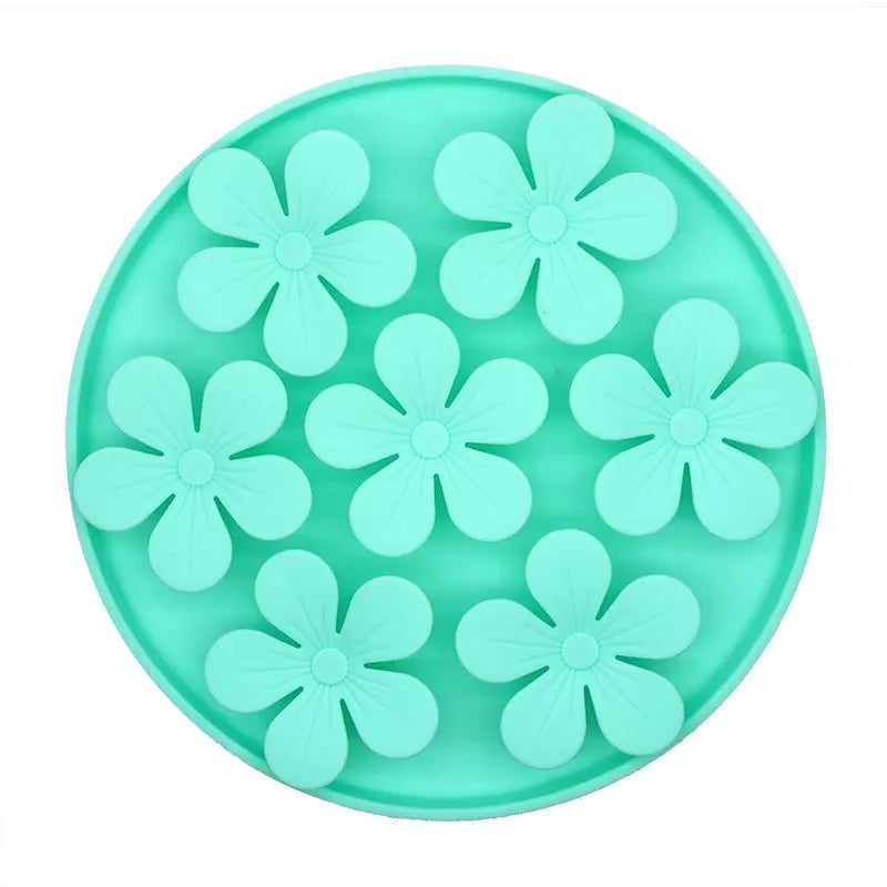 Pet Products Mat For Dogs Cats Slow Food Bowls With Suction Cup Feeding Food Silicone Lick Pad Dog Slow Feeders Treat Dispensing