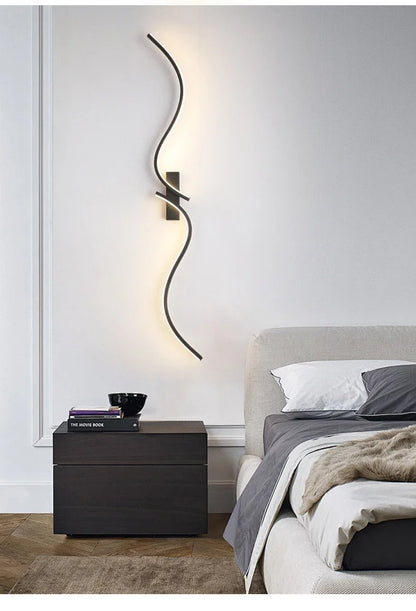 Modern Wall Lamp Letter LED Decorative Lights Nordic Living Room Wall light Corridor Hang Lamp Home Decoration Lighting Fixtures