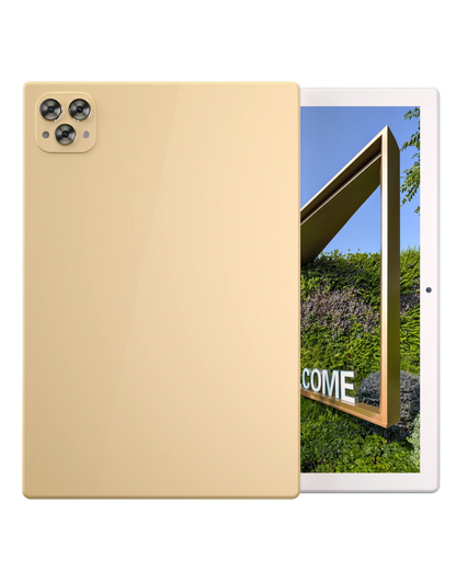 ATOUCH 10.1 Inch Android 12.0 Tablet HD Screen Dual SIM Card Dual Standby 6GB RAM 256GB ROM Tablet PC With Keyboard X19 Pro