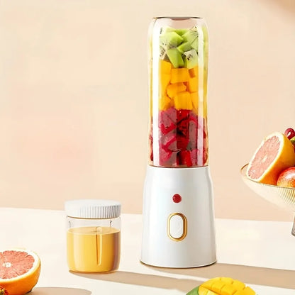 Electric Blender Juicer USB Fast Rechargeable Mixer Fresh Fruit Grinder Portable Multifunction Cup Shakes Smoothie Maker