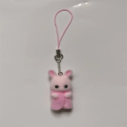 Baby Calico Critter Bunny Phone Case Charm | Phone Accessories, Rabbit, Charms, Keychains