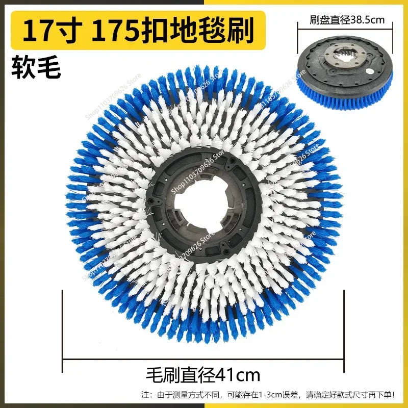 floor scrubber floor scrubber 17 inch floor scrubber carpet brush needle holder steel wire brush