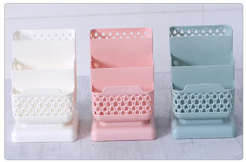 Stationery Desktop Organizer Storage Box for Pens Key Remote Control Jewelry Cosmetic Storage Home Office Stand Desktop Tidy