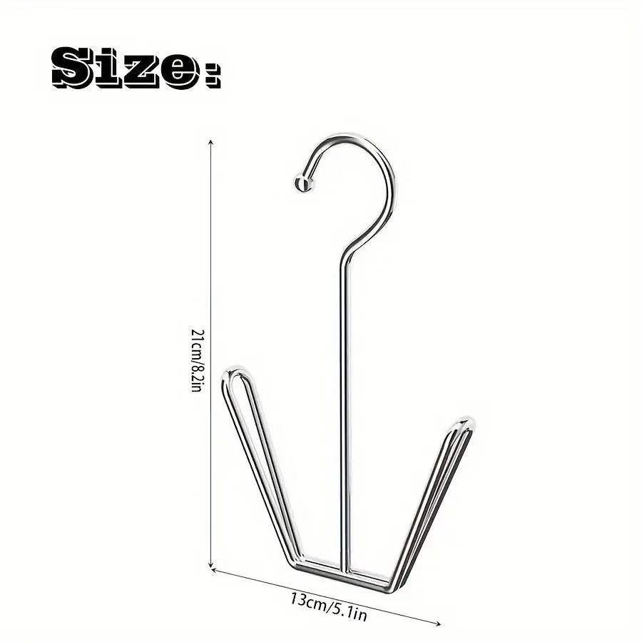 5 stainless steel shoe racks, space saving shoe drying racks, household and storage accessory hangers