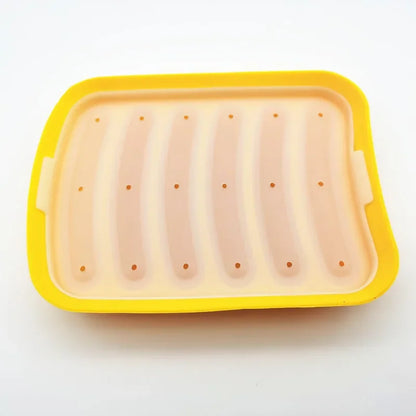Food Grade Silicone Sausage Mold Baby Food Supplement Tool Home Made Hot Dog Ham Sausage Baking Mold Sausage Mold