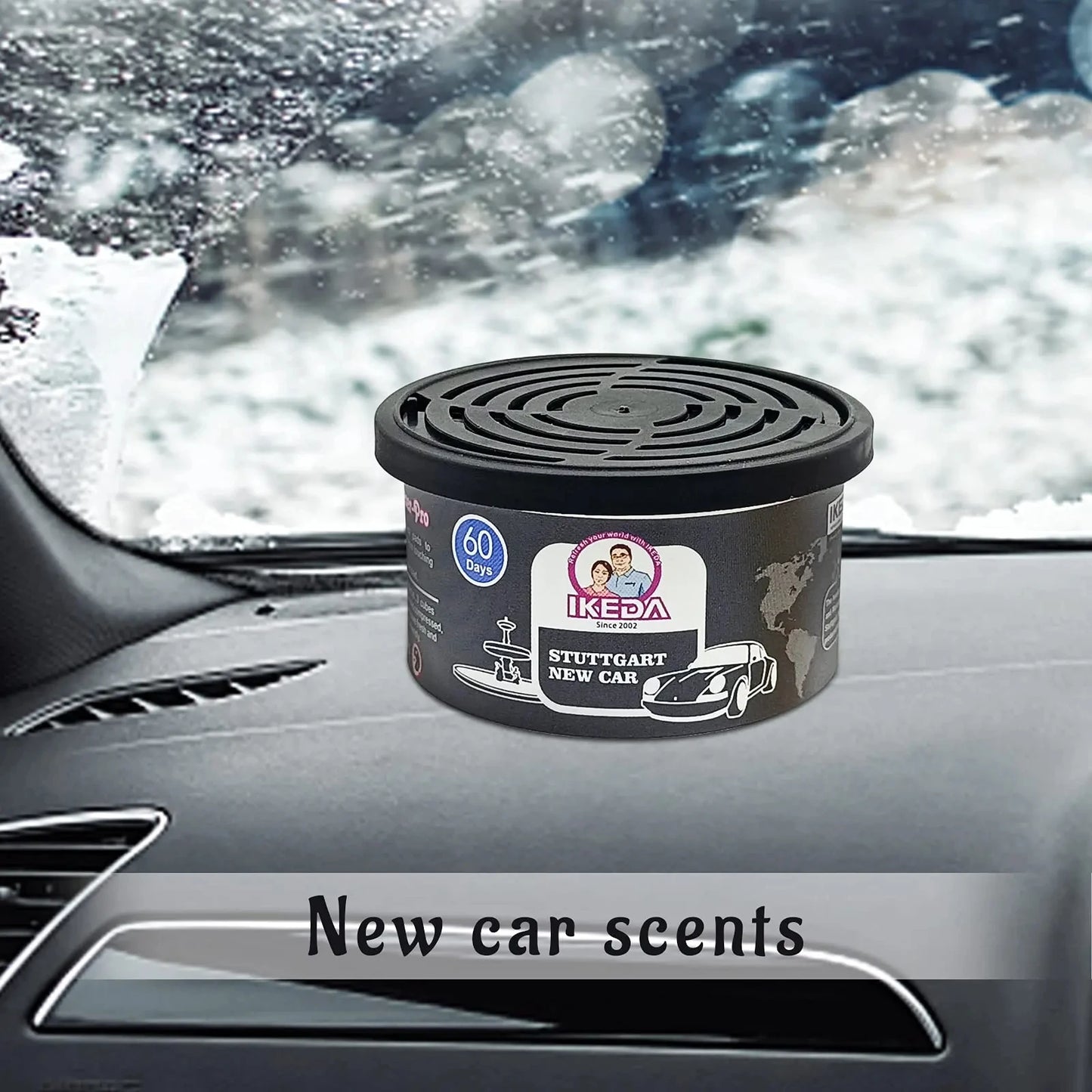Car Air Freshener  Scent Organic Cans Odor Eliminator Essential Long-Lasting,Strong Fragrance For Home Closet and Car