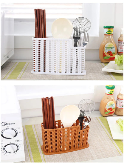 Utensil Drying Racks Knife Stand Drain Rack Cutlery Organizer Spoon Fork Chopstick Holder Kitchenware Tray for Kitchen Organizer