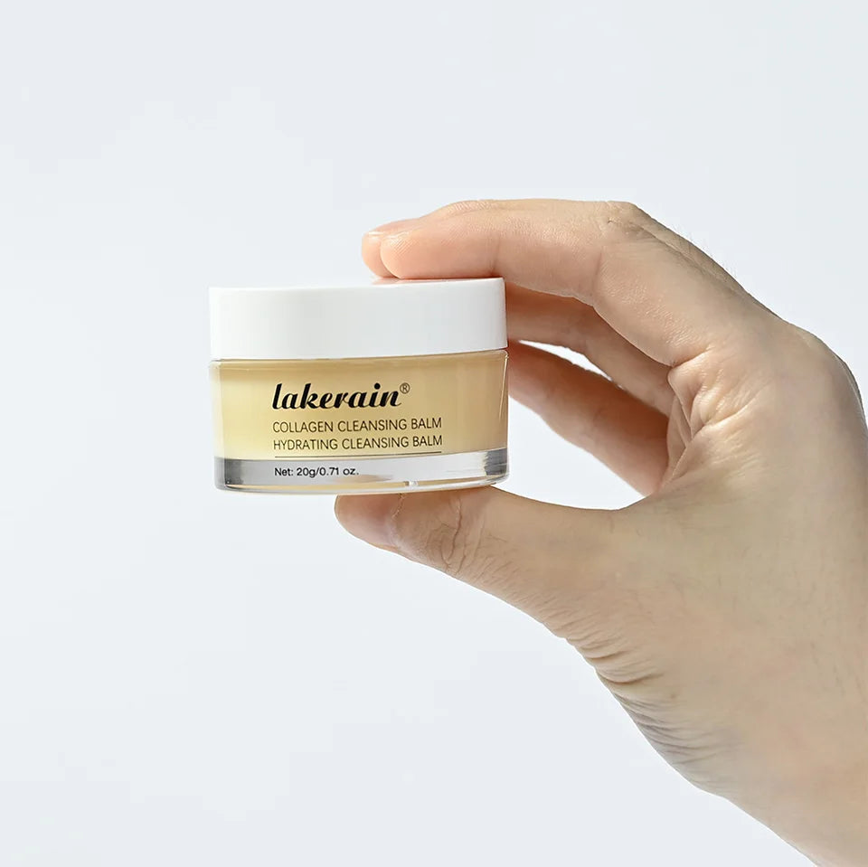 Pro-Collagen Cleansing Balm 3in1 Facial Cleanser For All Skin Types Soften Deep Cleanse Hydrate Makeup Non-greasy Cleansing Balm