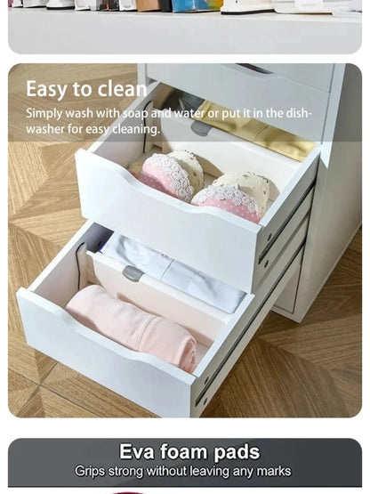 T Drawer Divider Adjustable Home Organization Dividers White Plastic Partition Holder Creative Retractable Drawer Dividers