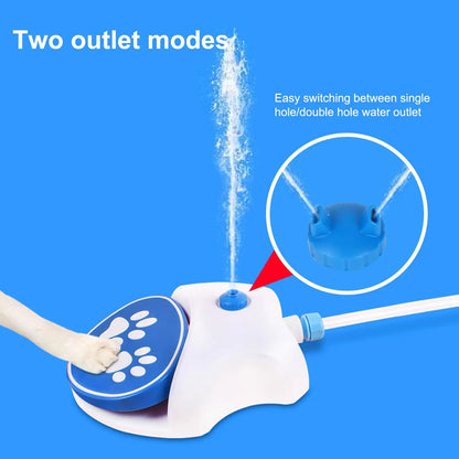 Outdoor Dog Water Fountain Press Dog Water Fountain Toy Dog Water Fountain Toy Dog Water Toy Drinking Sprinkler Easy Activated