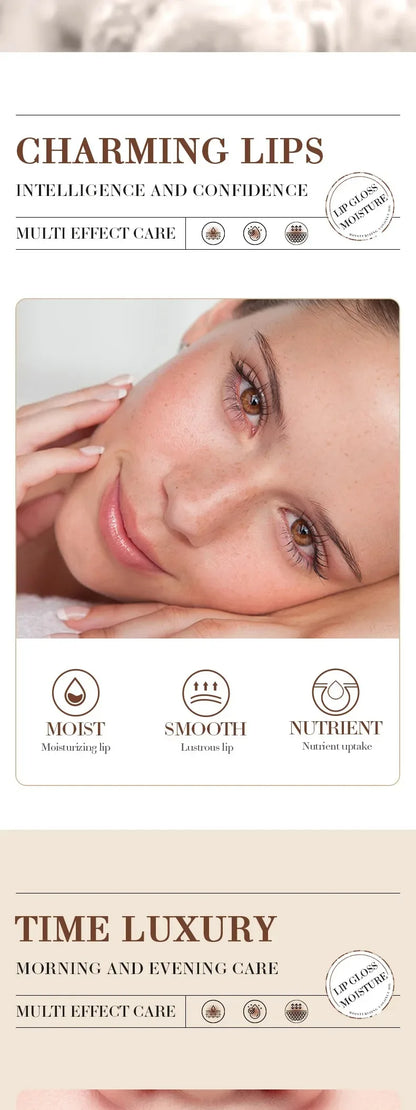 Coconut Moisturizing Lip Balm Anti-Dry Hydrating Removing Lip Wrinkles Dead Skin Lip Care Lasting Nourishment for Men Women