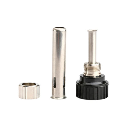 3PCS Soldering Station Iron Handle Accessories Stainless Steel Housing for 936 Iron Head Cannula Iron Tip