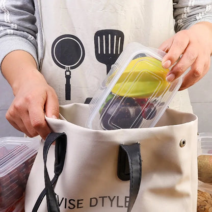 Refrigerator Storage Box Freezing Vegetable Fruit Fridge Organizer Freeze Meat Fresh-Keeping Box with Lid for Kitchen Storage