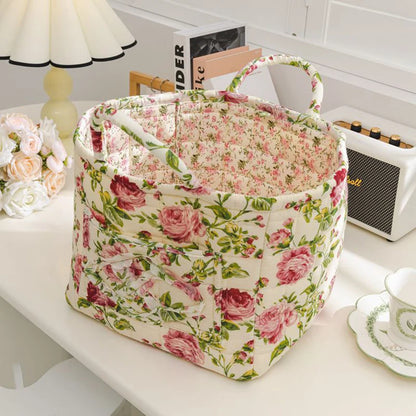 Large Capacity Fabric Storage Baskets Laundry Baskets with Easy Carry Handles Laundry Hampers