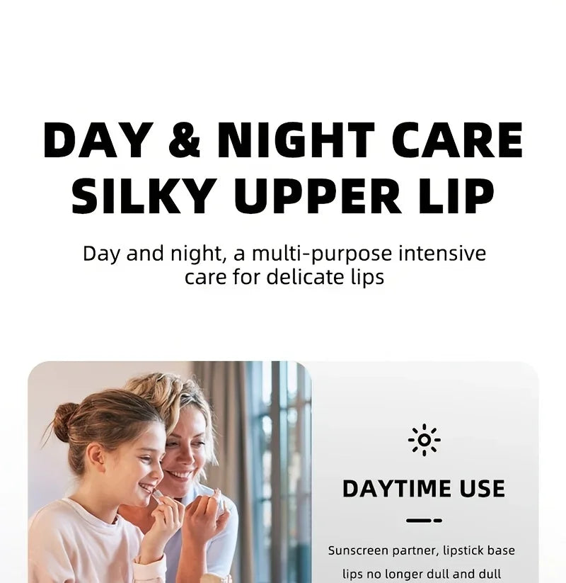 BEAUTY GLAZED Nourishing Lip Balm with Plant Squalane and Amino Acids, Natural Oil-Based, Long-Lasting Moisture Plant Squalane