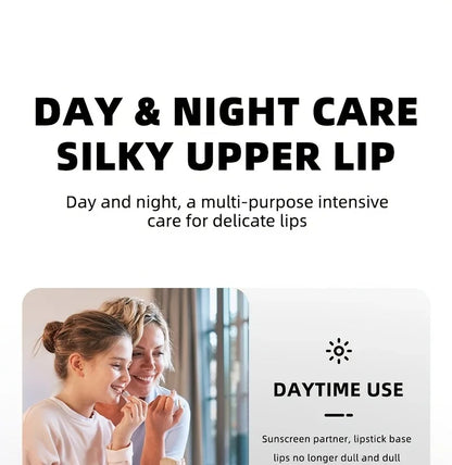 BEAUTY GLAZED Nourishing Lip Balm with Plant Squalane and Amino Acids, Natural Oil-Based, Long-Lasting Moisture Plant Squalane