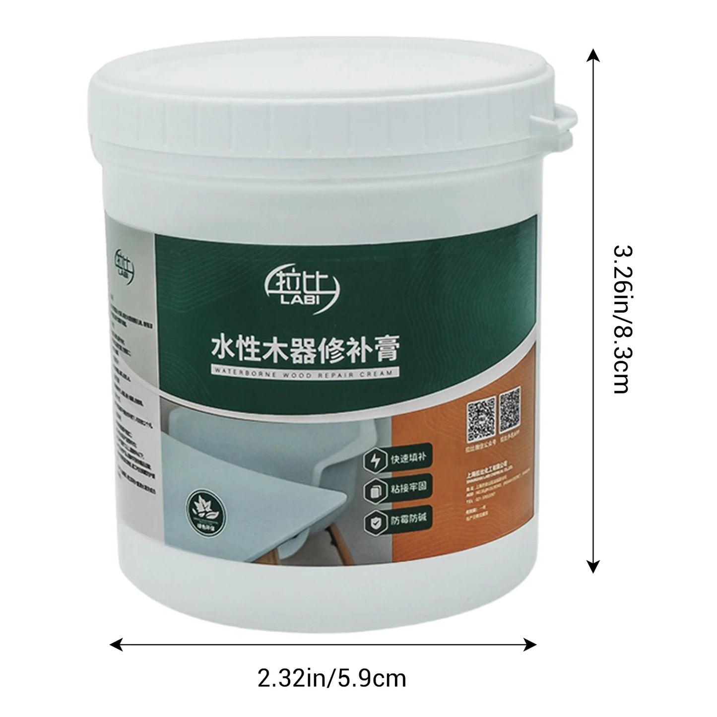 Wood Floor Repair Paste Cream Tub Tile and Shower Repair Adhesive Cream for Wood Scratch Repair Putty