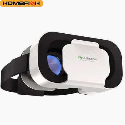 VR Glasses 3D Headset Virtual Reality Device Helmet Goggles Lenses Mobile Smartphone Smart Phone Cell Realidade Viar VR