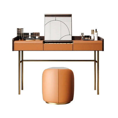 Living Room Vanity Table Nail Makeup Drawers Bedroom Storage Luxury Dressing Table European Mesa De Maquillaje Trendy Furniture