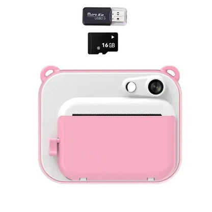 Children's Camera With Print Kids Instant Print Camera Digital Photo Camera Girl's Child Camera Video Boy's Birthday Gift