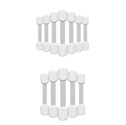 Baby Safety Lock Drawer Child Safety Cabinet Proofing 3M Adhesive Cabinet Drawer Door Latches Baby Safe Strap