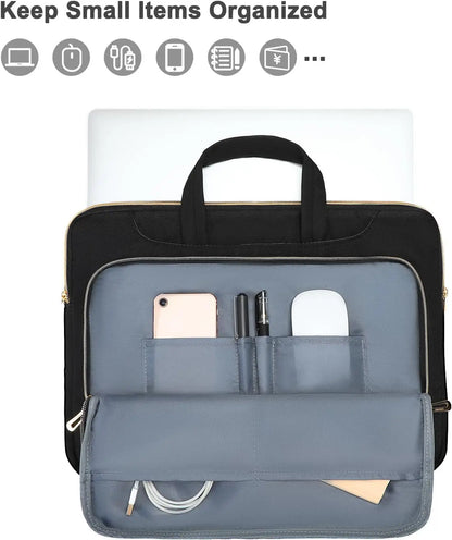Laptop Bag Handbag 13 14 15 16 inch for MacBook Air Pro M1 M2 M3 HP Dell Notebook Shoulder Sleeve Protective Computer Briefcase