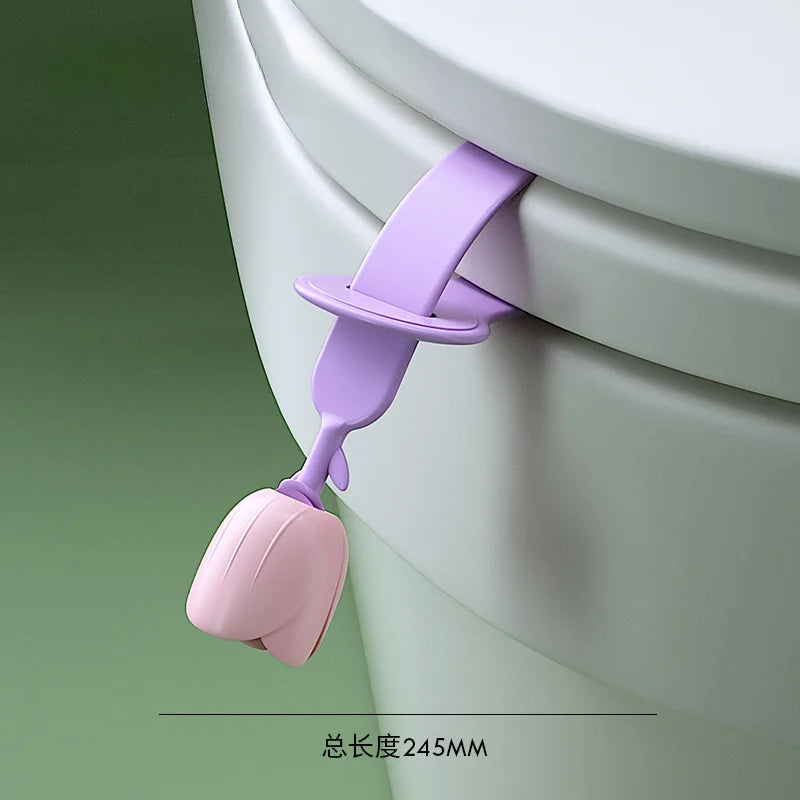 Toilet Lid Handle Detachable Seat Clip Toilet Holder Lifter Animal Shape Seat Toilet Accessories Seat Handle Tool