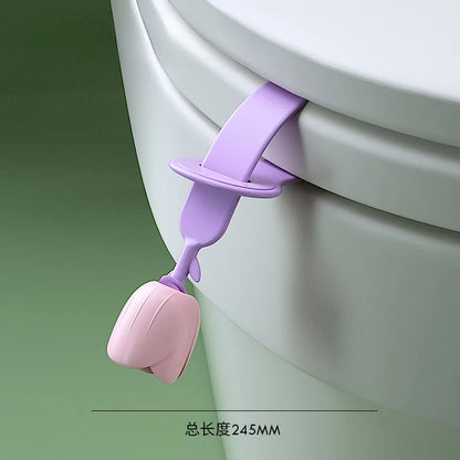 Toilet Lid Handle Detachable Seat Clip Toilet Holder Lifter Animal Shape Seat Toilet Accessories Seat Handle Tool