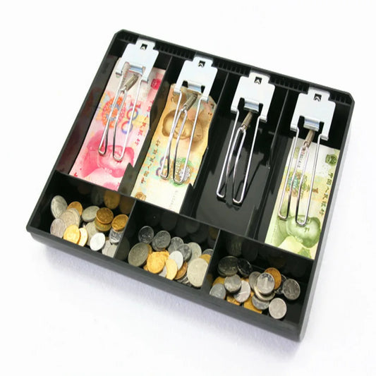Money Counter Case Store for Cash register box 3/4/5compartments Cashier Box Cash Register Box Coin Drawer box Cash Drawer Tray