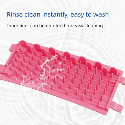 Soft Bristles Pet Paw Cleaner Reusable Mud Removal Dog Foot Washing Cup Detachable Portable Pet Feet Washer Daily Foot Care