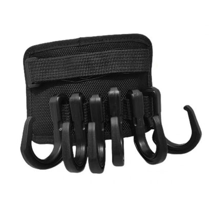 4/6 Hooks Beach Umbrella Hanging Hook Versatile Detachable Sun Umbrella Storage Holder Space-saving Wear-resistant