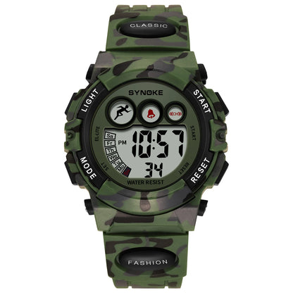 Kids Watch,Boys Watch for 3-15 Year Old Boys,Digital Sport Outdoor Multifunctional 50 M Waterproof Alarm Watch for Children