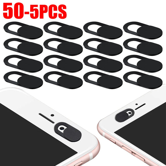 5-50Pcs Webcam Cover Shutter Slider Privacy Protective Cover For iPad Tablet Webcam Laptop PC Mobile Phone Lens Camera Sticker