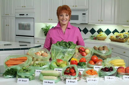 Green Bags for Fruits and Veggies Reusable Vegetable Bags for Refrigerator Food  Keep Fruits, Vegetables and Cut Flowers