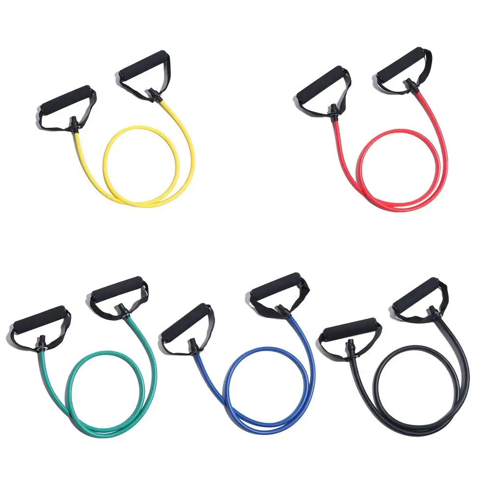 5 Levels 5 Levels Resistance Bands Multifunctional Elastic Resistance Pull Rope Portable With Handles Fitness Elastic Bands Yoga