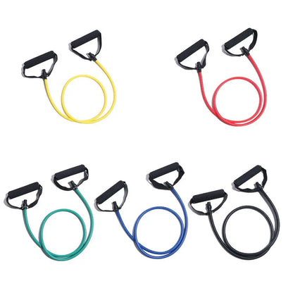 5 Levels 5 Levels Resistance Bands Multifunctional Elastic Resistance Pull Rope Portable With Handles Fitness Elastic Bands Yoga